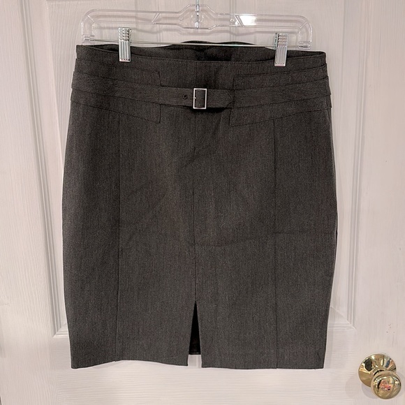 Grey Express Pencil Skirt - Picture 4 of 6